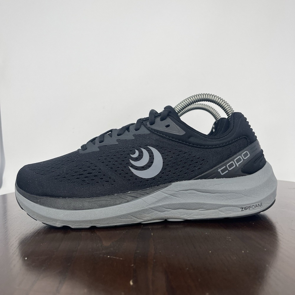 Topo  W Phantom 3 Shoes Women's 10 Black Gray Athletic Running Trainers Sneakers